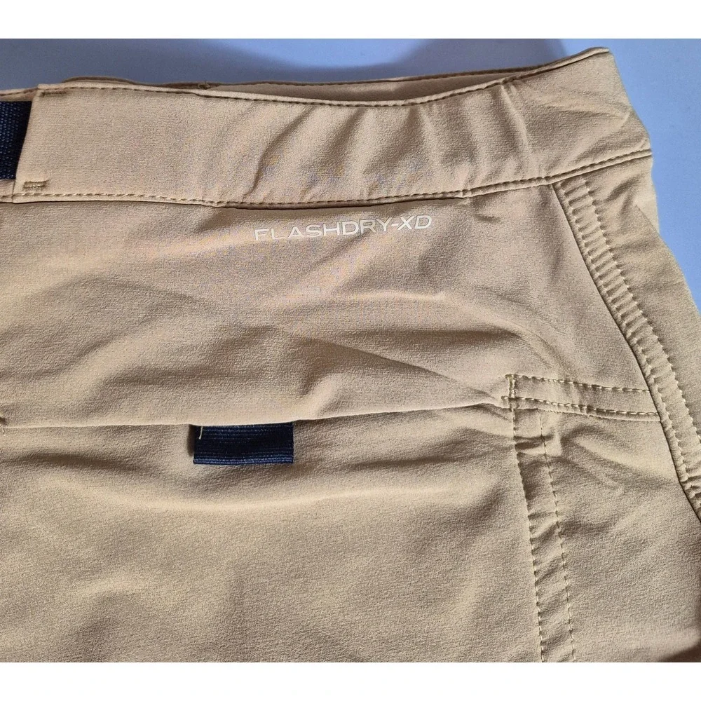 The North Face Mens Paramount Trail Hiking Shorts Mens Medium Long Beige NEW